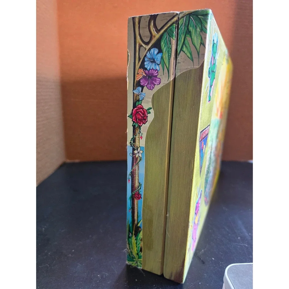 Grateful Dead Wooden Stash Box Dancing Bears Terrapin Station Psychedelic